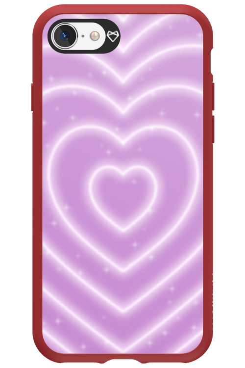 Purple Heart Dreams - Apple iPhone SE 2020