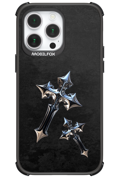Chrome Crosses - Apple iPhone 14 Pro Max