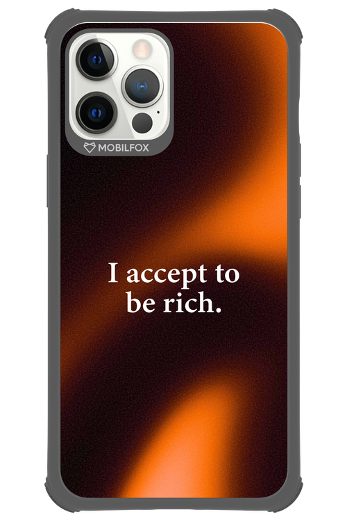 I accept to be rich - Apple iPhone 12 Pro Max