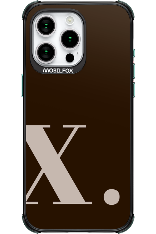 X (Mokka Foam) - Apple iPhone 15 Pro Max