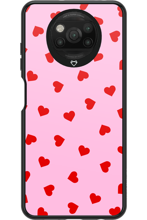 Sprinkle Heart Pink - Xiaomi Poco X3 Pro