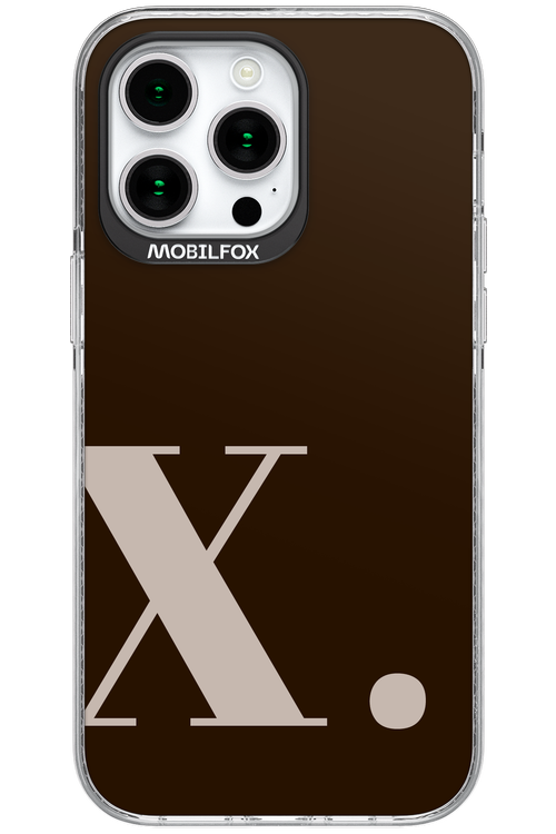 X (Mokka Foam) - Apple iPhone 15 Pro Max