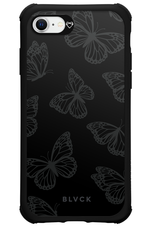 Black Butterflies - Apple iPhone SE 2022