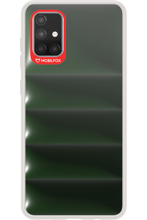 Earth Green Puffer Case - Samsung Galaxy A71