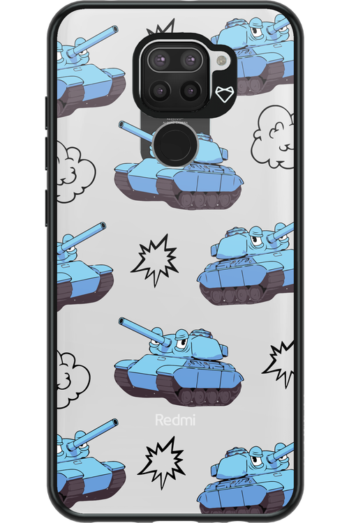 Tank Guy Transparent 2.0 - Xiaomi Redmi Note 9
