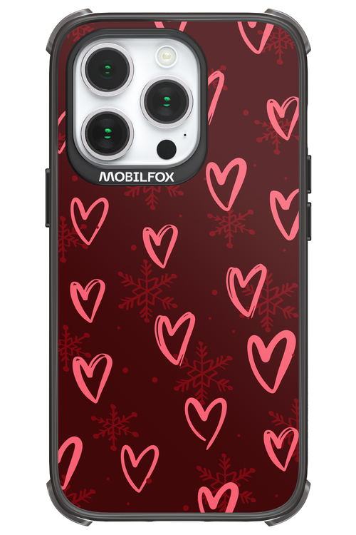 Christmas Hearts - Apple iPhone 14 Pro