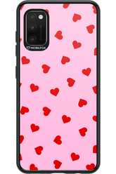 Sprinkle Heart Pink - Samsung Galaxy A41