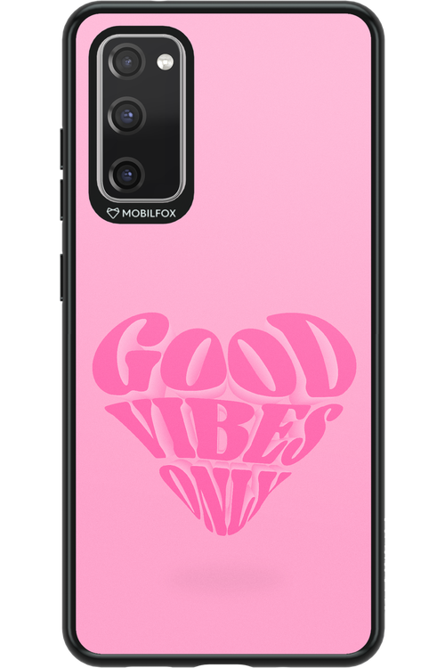 Good Vibes Heart - Samsung Galaxy S20 FE