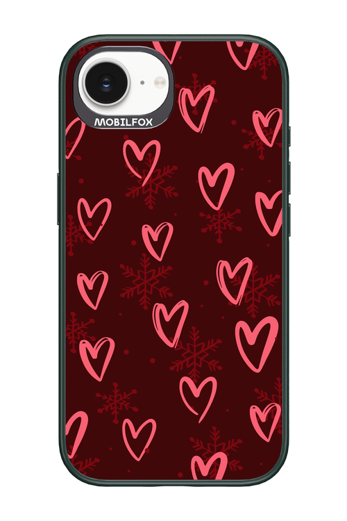 Christmas Hearts - Apple iPhone 16e