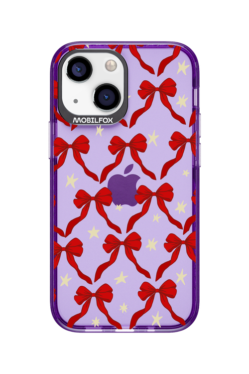 Bow & Stars (Transparent) - Apple iPhone 13 Mini