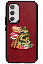 Christmas Bear (Burgundy) - Samsung Galaxy A54