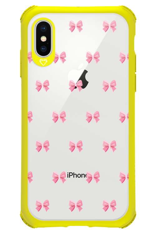 Pinky Bow - Apple iPhone X