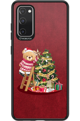 Christmas Bear (Burgundy) - Samsung Galaxy S20 FE