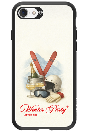 Winter Ski Party - Apple iPhone 8