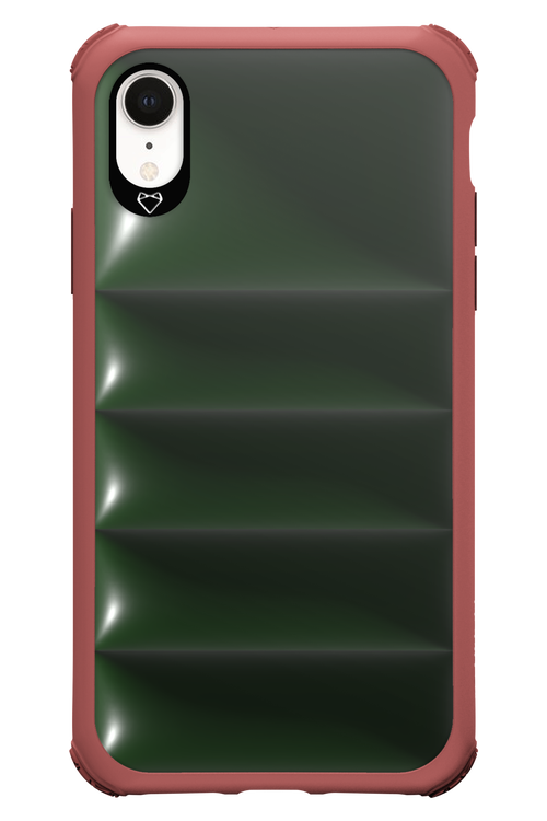 Earth Green Puffer Case - Apple iPhone XR