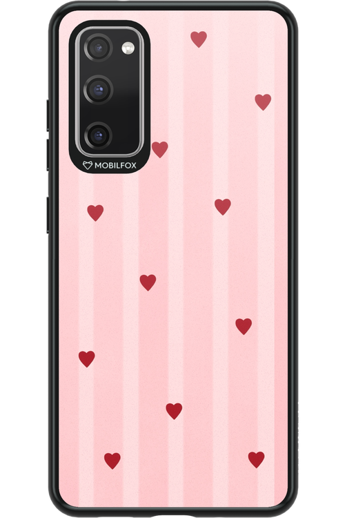 Red Little Hearts 2.0 - Samsung Galaxy S20 FE