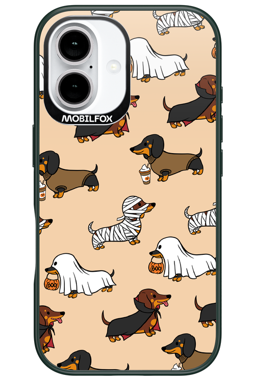 Scary Dachshund - Apple iPhone 16