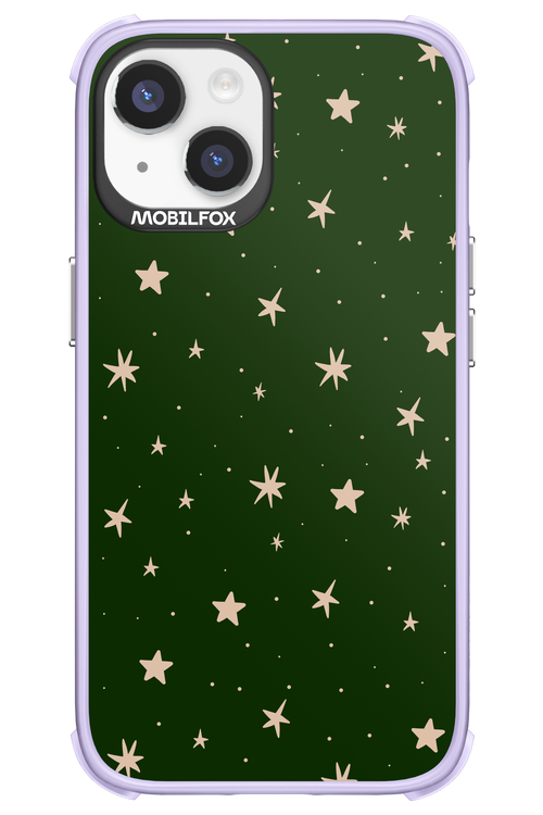 Forest Green Stars - Apple iPhone 14