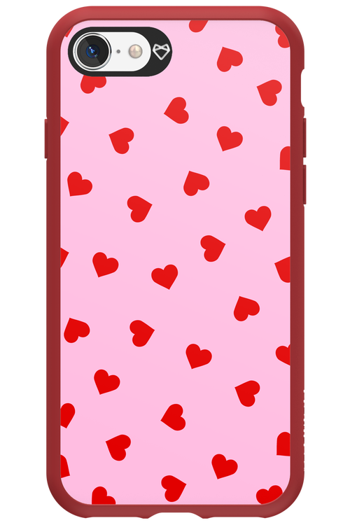 Sprinkle Heart Pink - Apple iPhone SE 2022