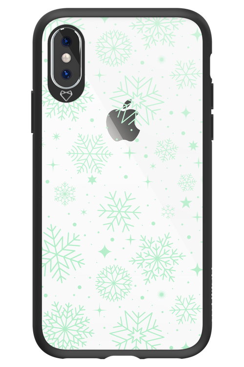 Tiffany's Snowflakes - Apple iPhone X