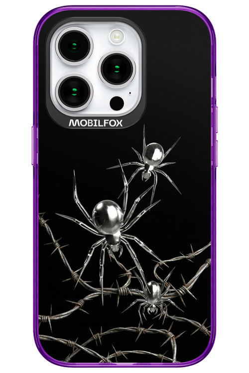 Silver Spiderz 2.0 - Apple iPhone 15 Pro