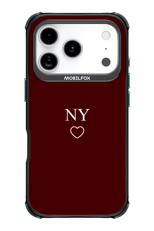 NY Burgundia 2.0 - Apple iPhone 17 Pro