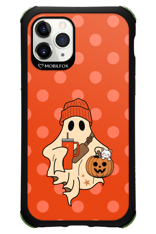 Ghost Girl (Orange) - Apple iPhone 11 Pro