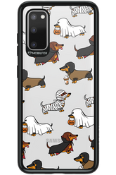 Scary Dachshund (Transparent) - Samsung Galaxy S20