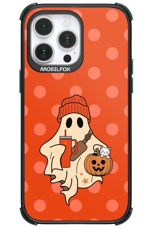 Ghost Girl (Orange) - Apple iPhone 14 Pro Max