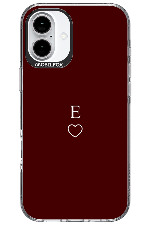E Burgundia 2.0 - Apple iPhone 16 Plus