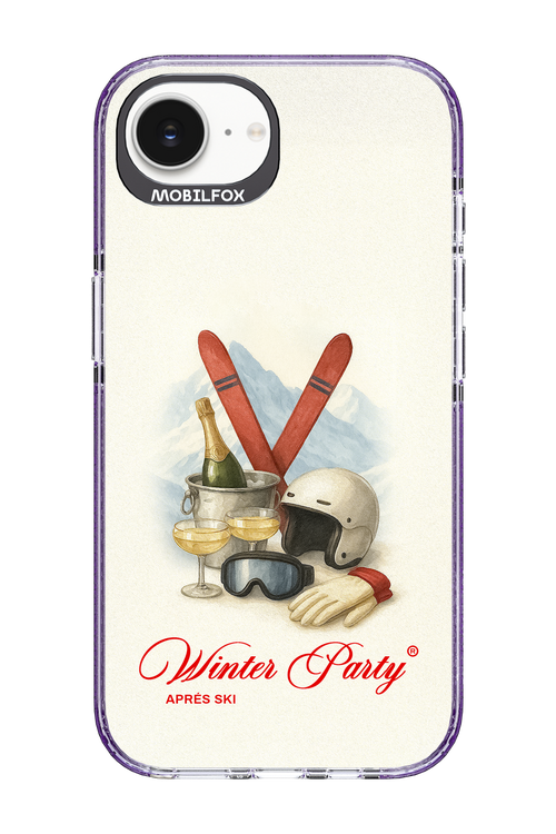 Winter Ski Party - Apple iPhone 16e