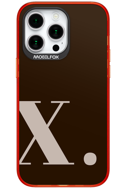 X (Mokka Foam) - Apple iPhone 15 Pro Max