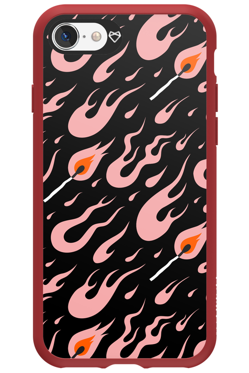 Hot Flames - Apple iPhone 8