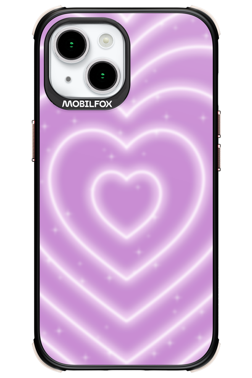 Purple Heart Dreams - Apple iPhone 15