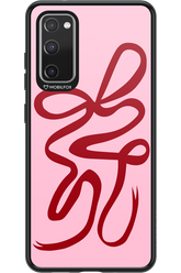 Burgundy Bow - Samsung Galaxy S20 FE