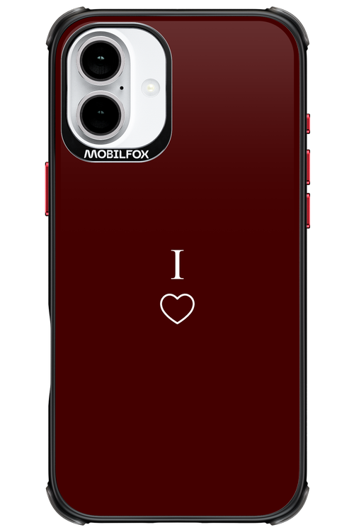 I Burgundia 2.0 - Apple iPhone 16 Plus