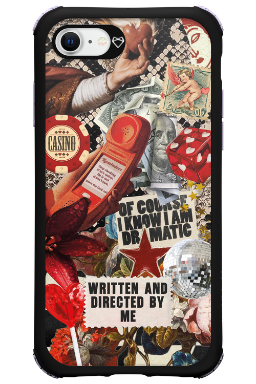 RED VINTAGE - Apple iPhone 8