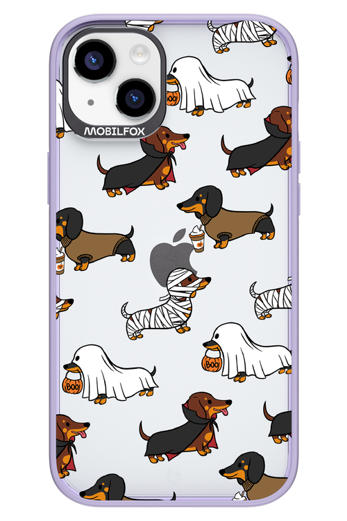 Scary Dachshund (Transparent) - Apple iPhone 14 Plus