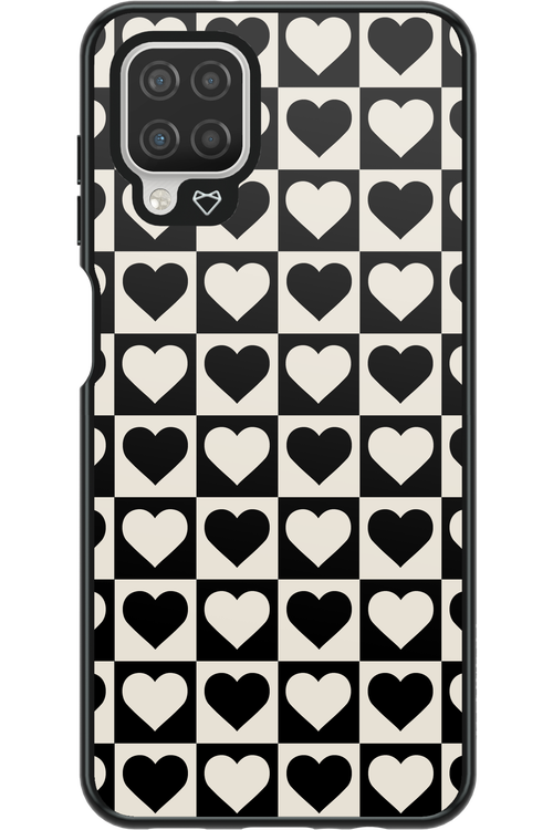 Checkered Heart - Samsung Galaxy A12