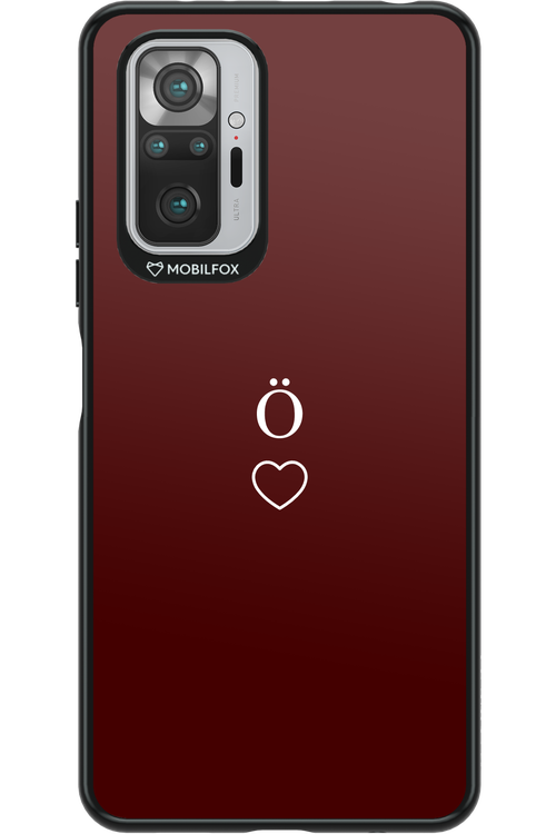 O Burgundia II 2.0 - Xiaomi Redmi Note 10 Pro