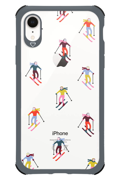 Snow Motion (Transparent) - Apple iPhone XR