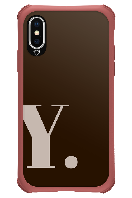 Y (Mokka Foam) - Apple iPhone X