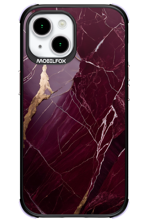 Burgundy Marble - Apple iPhone 15