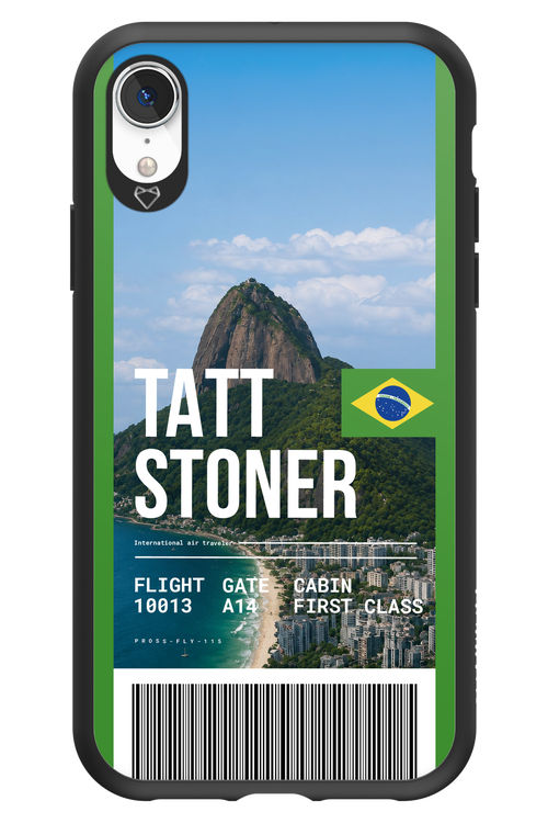 TATT STONER (fly ticket) 2.0 - Apple iPhone XR