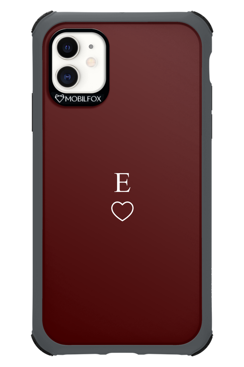 E Burgundia 2.0 - Apple iPhone 11