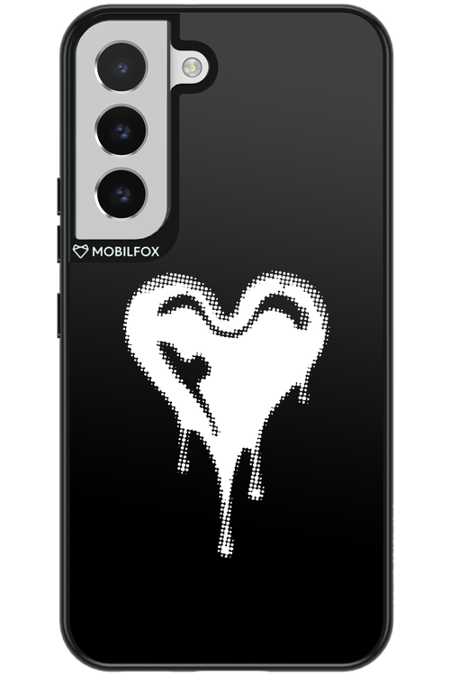 Heart Black - Samsung Galaxy S22