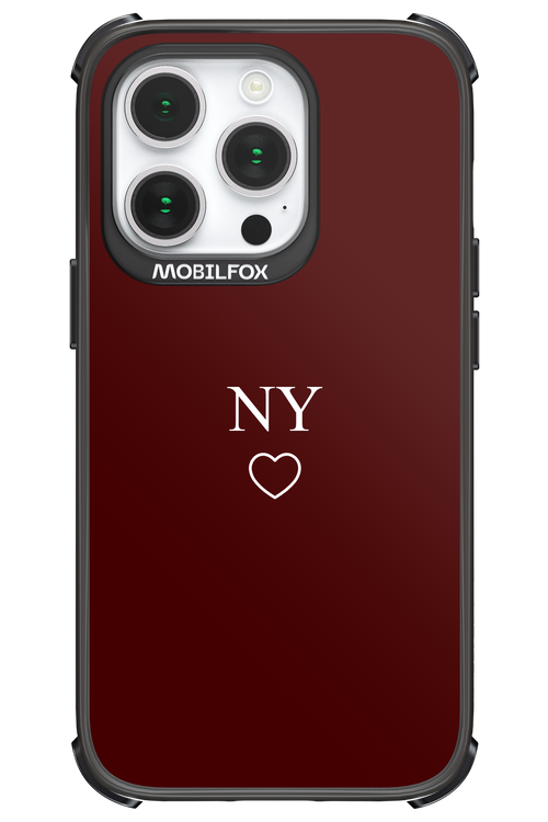 NY Burgundia 2.0 - Apple iPhone 14 Pro