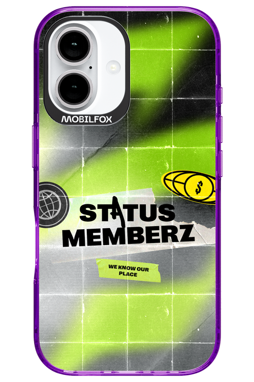 Status Memberz - Apple iPhone 16