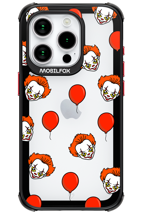 Mystery Clown (Transparent) - Apple iPhone 15 Pro