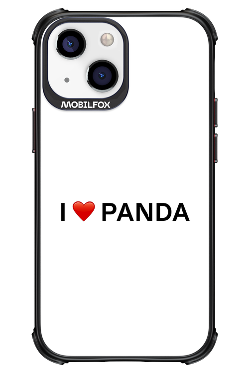 Panda Love White - Apple iPhone 13 Mini
